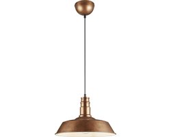 REALITY WILL - Hanglamp - Koper antiek - excl. 1x E27 60W