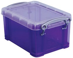 Really Useful Box 0 | 7 liter | transparant paars