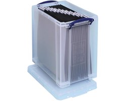 Really Useful Box opbergdoos 25 liter | transparant