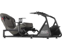 REBBLERS® SIMR 1000G Racing Cockpit – F1/GT/Rally – Met Shifterhouder – Grijze Racestoel
