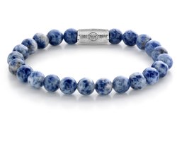 Rebel & Rose Stones Only Dutch Delfts Blue - 8mm RR-80079-S-17.5 cm