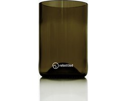 Rebottled Tumbler Drinkglas bruin-  330ml - Duurzaam