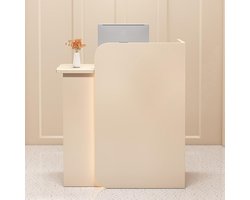 Receptie balie - Toonbank kantoor - Professionele ontvangst - Met laden en kast - 60 x 45 x 100 cm