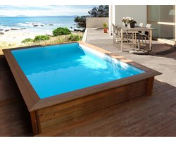 "Rechthoekig houten zwembad ""Toledo""- 3,00 x 2,00 x 0,71 m"