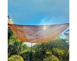Rechthoekig kokos schaduwdoek 4x3 m1 - 4shine