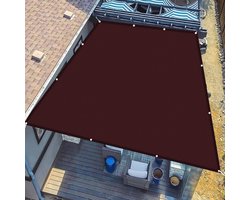 Rechthoekig Zonnebeschermingsnet 1.4 x 2.4 m - 95% UV-bescherming en Waterafstotend - Ideaal voor Tuin, Terras en Camping