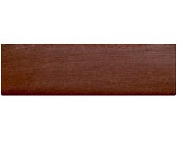 Rechthoekige kersen houten meubelpoot 4,5 cm