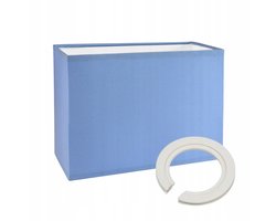 Rechthoekige Lampenkap 20cm E27/E14 - 17 Kleuren