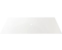 Rechthoekige Lampenkap Diffuser voor Tafellampen en Hangers - 14,5" Diameter met 3/8" Midden Gat, Geschikt voor 15,5-19" Openingen