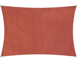 Rechthoekige luifel van Lumaland incl. spankoorden|polyester met dubbele pu-laag | Rechthoekig 2 x 3 Meter | 160 g/m²