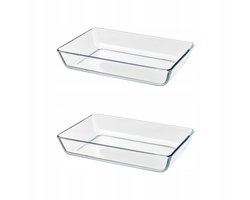 Rechthoekige ovenschaal IKEA MIXTUR 3,7L - glas