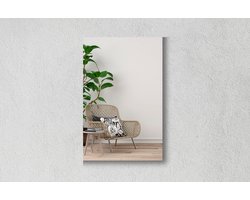 Rechthoekige Spiegel - Muurspiegel - Verzilverd - 40 X 70 cm - Dikte: 4 mm - In Nederland Geproduceerd - Excl. Montageset - Top Kwaliteit Wandspiegel Zonder Lijst