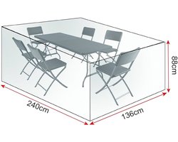 Rechthoekige Tuinhoes - Duurzaam en Waterafstotend - 1 stuk
