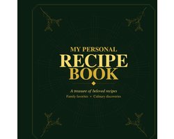Recipe Book Fill-in Book - Recipe Collection Book - My Recipe Notebook