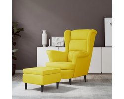 Recliner Fauteuil - TV Stoel Relaxfauteuil - Ontspannen Zitten - Met Ottomaanse - Niet gespecificeerd - Senfgelb