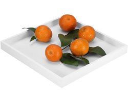 Rectangulaire Plastic Organizer voor Bureau, Stevige Acryl Lade met Handvatten, Ideaal voor Keuken, Badkamer en Kantoor, Perfect voor Cosmetica en Accessoires