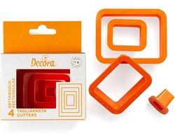 Rectangular cutters set/4
