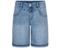 Red Button Broek Sienna Short Embroidery Srb4933 Light Stone Dames Maat - W38