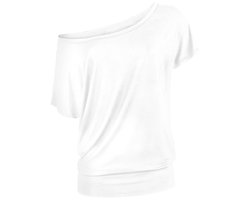 R.E.D. ROCK-ENGINEERED DESIGN Wit los T-shirt Vrouwen - S
