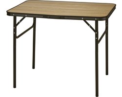 Redcliffs inklapbare campingtafel - 90 x 60 cm - Hout look