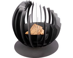RedFire – Barkley – Zwart - Staal – Vuurkorf – Fire Pit – Stevig staal - Industrieel – Terrasverwarming – Sfeerhaard