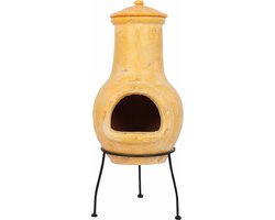 RedFire – Tampica – Geel - Kleihaard – Terrashaard – Fireplace – Stevig - Terrasverwarming – Sfeerhaard