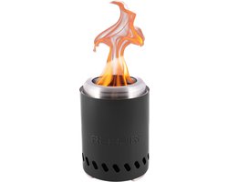 RedFire - Volcano - Small - Zwart - Tafelhaard - Incl. beschermhoes & protectie mat - Hout & pellet