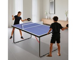 REDOM - Tafeltennistafel - Opvouwbaar - Draaggreep - Binnen en buiten - 137,2 x 76,2 x 66 cm