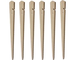 Redwood Tentharing Hout 40 Cm Per 6