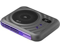 REFTTENW Cup Warmer - 3 Warmte Standen - Met Warmeluchtfunctie - Warmhoudplaat - Onderzetters Voor Glazen - Mok Warmer - Geschikt Voor Bekers Met Een Diameter Van 5–10 Cm