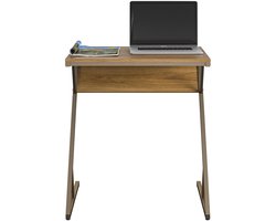 Regal|Accenttafel/laptoptafel in walnootlook