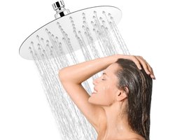 Regendouche Douchekop 20 cm Verstelbaar Roestvrij Staal met Anti-kalk