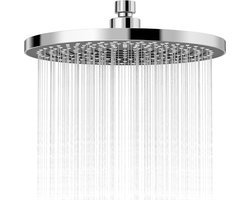 Regendouche Hoofddouche - Inbouw Douchekop - Badkamer Verbouwen - Anti-kalk Sproeiers - 26 cm Diameter - Chroom