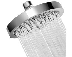 Regendouche met automatische reiniging en anti-kalksproeiers - 15 cm ronde hogedruk douchekop