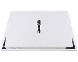 Regendouchekop - Luxe hoofddouche - Ontspannend douchen - Ultradun design - 40x40 cm - Chroom