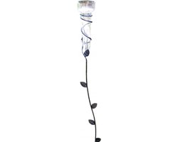Regenmeter - 40 ml - transparant - metaal/kunststof - 79 cm - tuinaccessoire