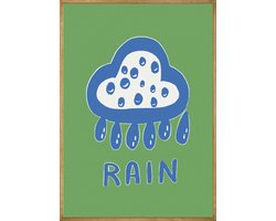 Regenpret Poster - 30x40 cm