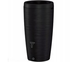 Regenton - AquaSave - 240L - Zwart - 2-in-1 met plantenbak