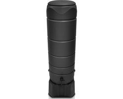 Regenton - Regenwaterton Watertank - Tuin Besproeien - Gemaakt van gerecycled materiaal - 110 liter 130cm hoog - Antraciet