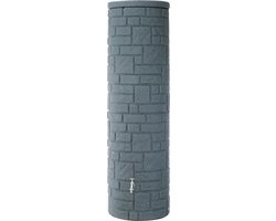 Regenton zuil XL | Regenvat muurmodel 460L | Extra grote graniet design tank