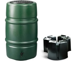 Regentonset Harcostar - 227 Liter Groen + Voet