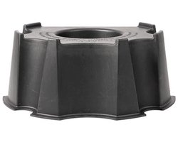 Regentonstandaard 55 Gallon van Gerecycled Materiaal - Zwart