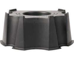 Regentonstandaard 55 Gallon van Gerecycled Materiaal - Zwart