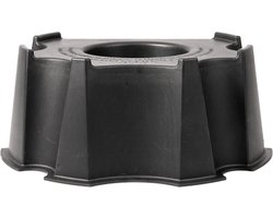 Regentonstandaard 55 Gallon van Gerecycled Materiaal - Zwart