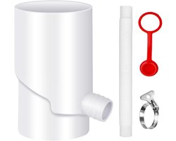 Regenwater Systeem - Water Opvang - Duurzaam Tuinieren - Weerbestendig UV-resistent - Compact Ontwerp - Wit