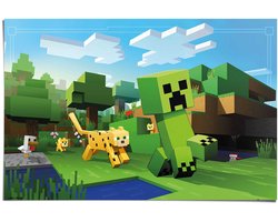 Reinders Poster Minecraft - ocelot chase - 61x91,5cm - Papier