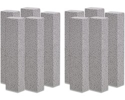 Reinigingsborstels en Blokken van Pumice Steen, Geschikt voor Keuken, Badkamer, Zwembad en Toilet, 10 Stuks voor Effectieve Vuilverwijdering