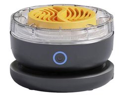 Reinigingsmachine voor pesticiden - Keukenapparatuur - Ultrasone groente- en fruitreiniger - Apparatuur voor het verwijderen van pesticiden - USB - Verwijdert gemakkelijk bacteriën en pesticiden - Voor het reinigen van groenten en fruit - Zwart