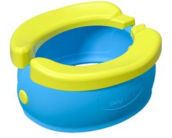 Reis Plaspotje Peuter - Opvouwbaar - Onderweg Auto Reizen Reispotje - Kind Plas Potje Zindelijkheidstraining - Handbagage Plaspot - Blauw