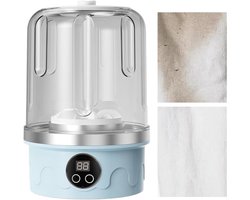 Reis Wasmachine - Draagbare Washer - Sokken Wassen - Stil Energiezuinig - Compact Formaat - Blauw